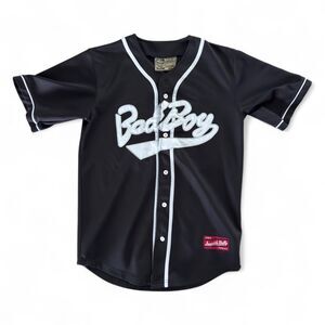 Bad Boy Biggie #72 Jersey Medium Hip Hop Rap Shirt Invisible Bully Black M